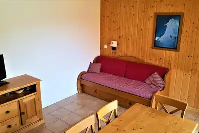 Image de Chalet, 150m du centre station, vue montagne, remise en forme, terrasse, parking, télévision