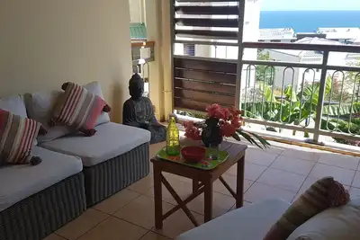 Image de Beau T2 avec une vue magnifique sur l'océan indien