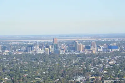 Image de Kingsview Belair, appartement avec une grande vue panoramique d'Adélaïde