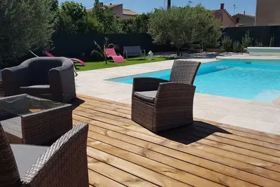 Image de Villa 6 pers, 4 étoiles, piscine privée chauffée - entre mer et Gorges du Verdon