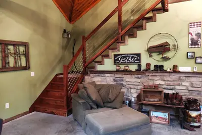 Image de Maison de luxe Amish-build Barn Home à Turkey Run