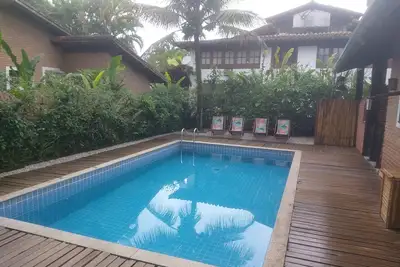 Image de Belle maison près de la plage de Itamambuca copropriété en toute sécurité