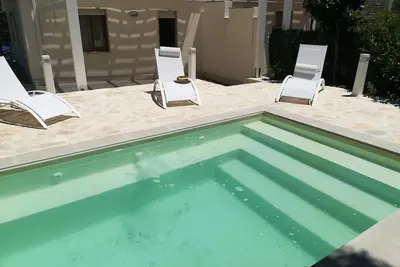 Image de Villa de luxe avec piscine, vue imprenable sur la mer, proche de la réserve de Zingaro, Wi