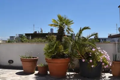 Penthouse avec terrasse panoramique à Ostia