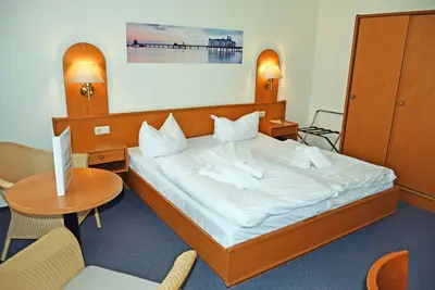 Image de Chambre double balcon B 14 - Appartementhaus Sellin