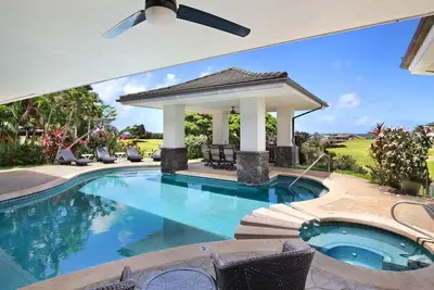 Image de Kiahuna Ohana Hale: 3 Br / 4. 5 Ba maison à Koloa, pour 8 personnes