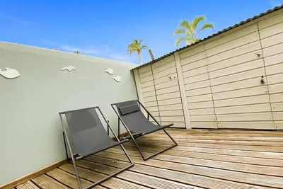 Image de Appart \"Paille-en-queue\" lagon et centre ville à La Saline les bains