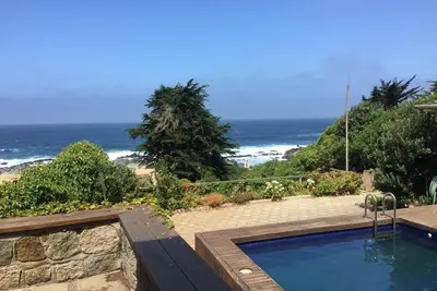 Image de Belle maison sur le front de mer Ă Isla Negra