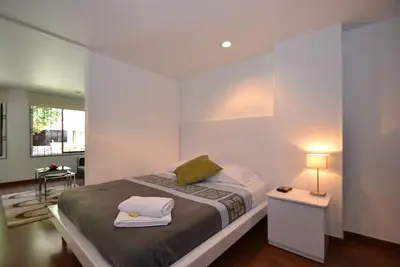 Image de Ambre - 1 Br. Appartement studio exécutif avec lit queen