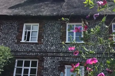 Image de Belle maison côtière au toit de chaume de Norfolk