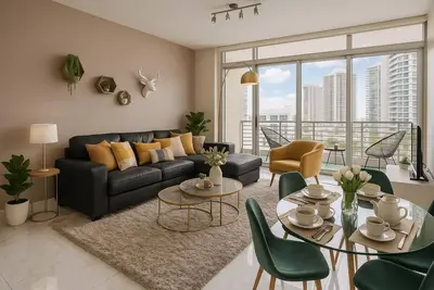 Superbe Appartement 2b / 2b Chic À Miami Best Area, Design District-Wynwood