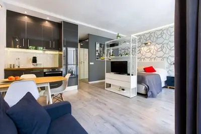 Studio élégant et terrasse à Poblenou