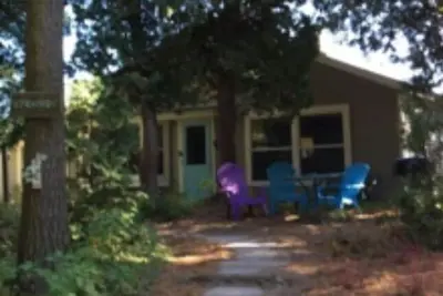 Image de Oostburg, Wi, chalet au bord du lac