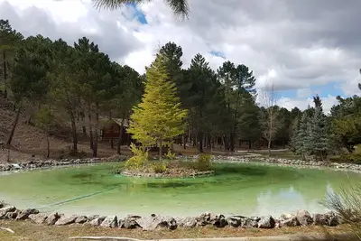 Image de La petite maison du lagon. Parc naturel de la rivière du monde