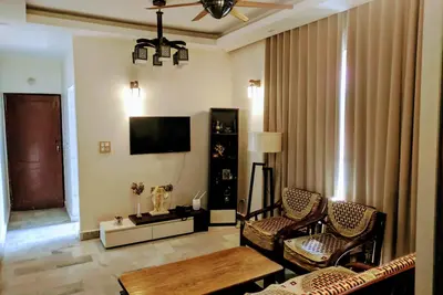 Image de Uber Appartement pour 4 dans le centre de Delhi | Métro à 5 minutes | Entièrement climatisé