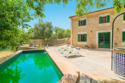 Son Paparra - Villa with private pool in Inca. Free WiFi