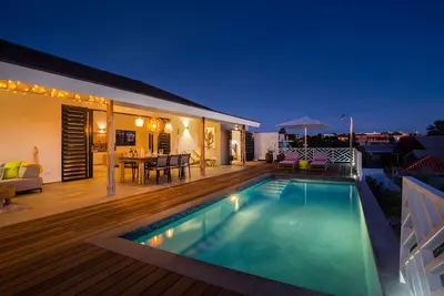 Image de Nouveau Villa 2-6 personnes + piscine, vue sur la mer. Just derriere les plages