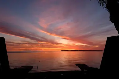 Image de \"Lakeview\" chalet de plage sur le lac Michigan près de Leland à The Jolli-Lodge
