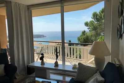 Image de Appartement avec vue imprenable sur la mer, à 200m de la plage de Sant Pol