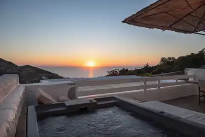 Image de Sunset & Ocean View Villa Ă Chora