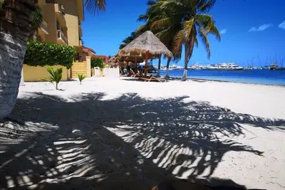 Image de La mer des Caraïbes vous attend à un rabais avec condo sur la plage et les piscines