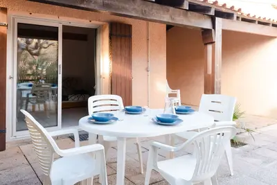 Image de Bo3-227 - Pavillon 3 pièces climatisé avec mezzanine 6 couchages Narbonne Plage