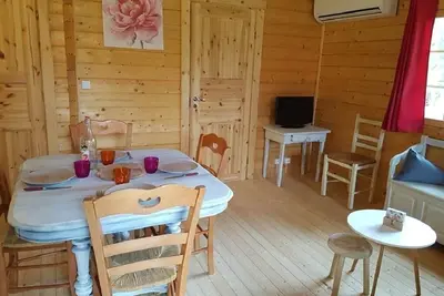 Chalet bois au calme