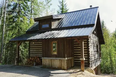 Log Cabane de coq en queue d'aronde - Mountain Life Getaway!