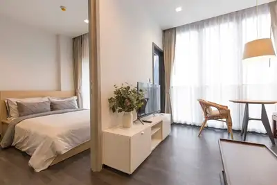 Image de Belle 1 Br à Asoke-Ratchada / 5 minutes de Mrt Rama9