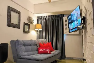 Une chambre confortable à l'avant-garde