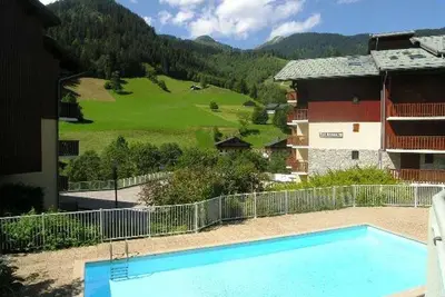 Image de Charmant appartement à Arêches-Beaufort avec terrasse, piscine et parking, idéal pour 4 personnes