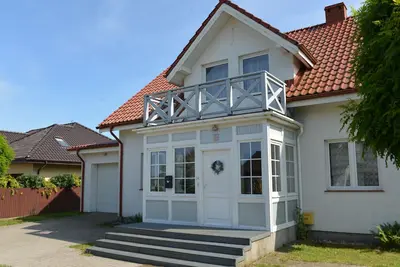 Image de Casa Azul Seaside House à 10 minutes de Gdynia, à 25 minutes de Gdańsk. 15 min de Sopot