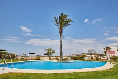 Maison de vacances climatisée avec vue sur la mer et Terrain de golf Piscine à La Cala de Mijas