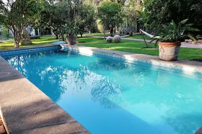 Image de Casa Cactacea, Alberca, Jardin, Fogata, Camino a Ticuman. 10 personnes