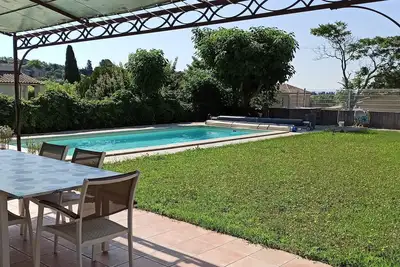 Image de Maison 140 m² sud Luberon, piscine - House  in Provence, Luberon, swimming pool