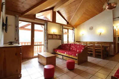 Image de Appartement Duplex 10-12 Pers. avec Balcon, à 20m des Pistes - Val Cenis