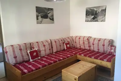 Image de Appartement cosy à Val Cenis Lanslebourg, 300m des pistes, 4/5 personnes, balcon, garage inclus