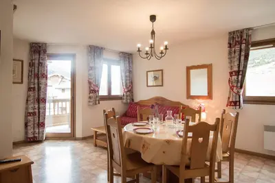 Image de Spacieux appartement 6 pers au pied des pistes avec parking, terrasse et wifi à Val-Cenis