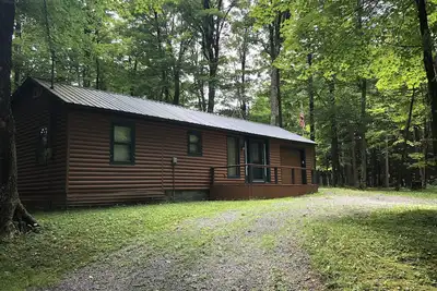 Image de Oswegatchie Adirondack Retraite Cabine