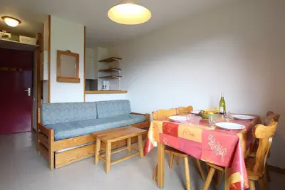 Image de Appartement cosy 4 pers, pied des pistes, balcon, parking, WiFi