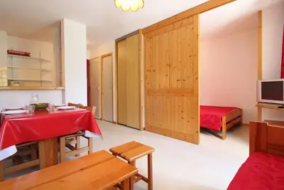 Image de Appartement cosy 4 pers, Termignon, au pied des pistes, balcon, wifi