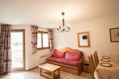 Image de Appartement spacieux 6 pers, balcon sud, parking