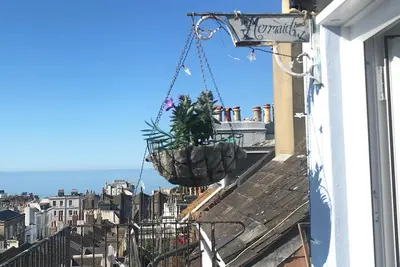 Image de Appartement écologique avec balcon et vue sur la mer à Brighton près de la plage et de la gare (4 personnes)