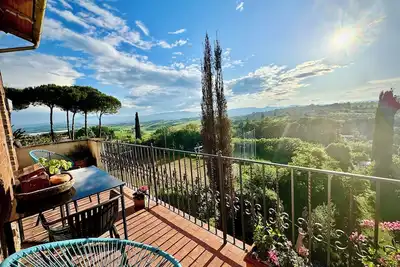 Image de Magnifique villa de 6 lits située à la frontière entre la Toscane et l’Ombrie. Une vue imprenable. Vie locale