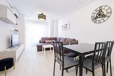 Two bedroom apartment 350 meters from the beach of Del Cura!