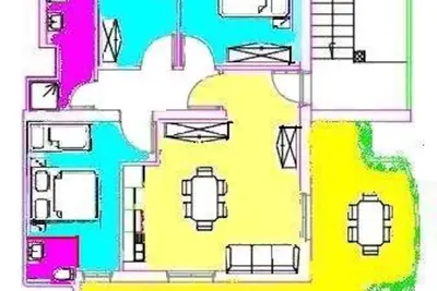 Image de Appartement de quatre pièces \"C3\" avec une excellente vue mer / montagne à seulement 30m. de la plage! ! !