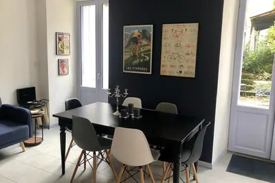 Bel appartement de jardin