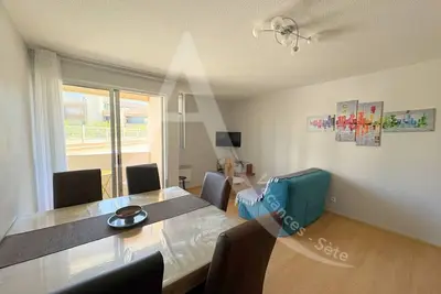 Image de Appartement En Rdc, 2 Chambres, Res Avec Piscine, Quartier Port De Sete