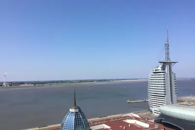 FeWo WeserWeitblick dans les 20. Étage dans le Columbus Center