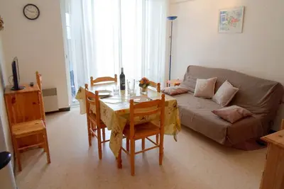 Image de Appartement avec balcon fermé, climatisé et animaux admis à Balaruc-les-Bains